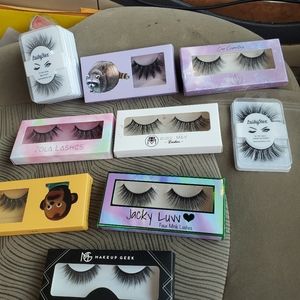 long eyelashes 5 each
